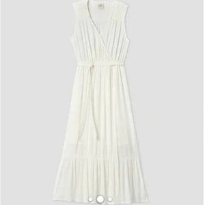 Knox Rose/Target White Belted Maxi Dress